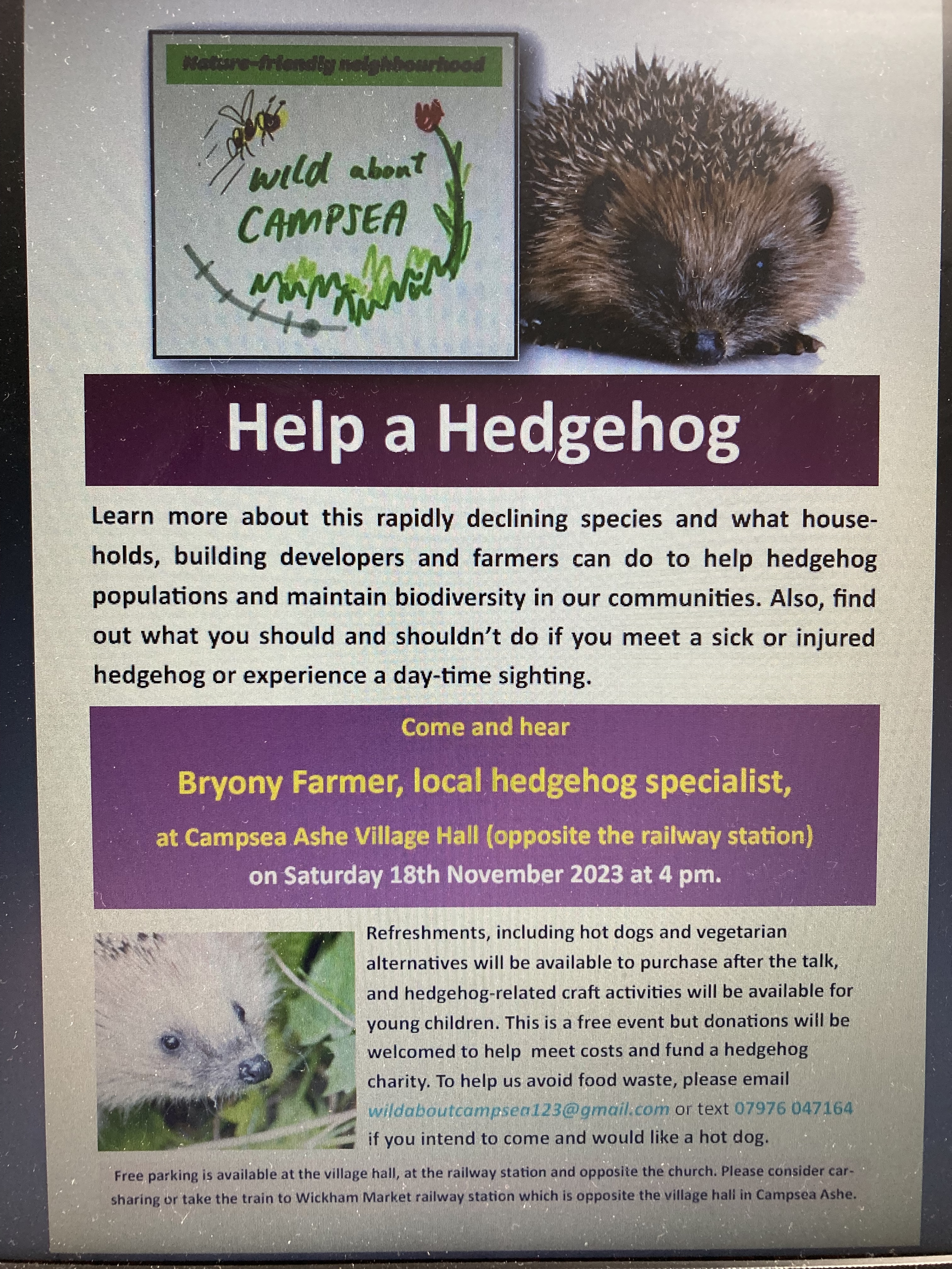Hedgehog Event